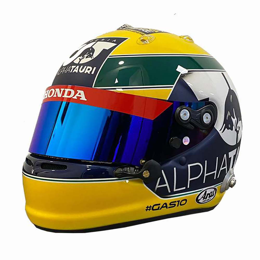 Pierre Gasly tribute to Senna