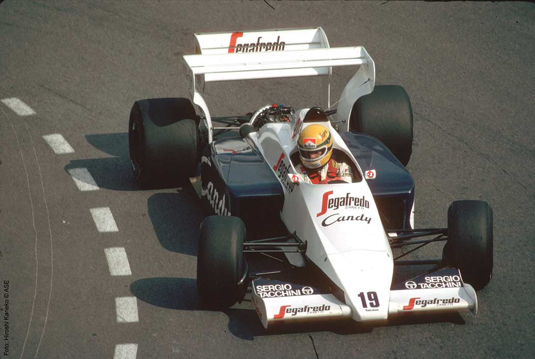Ayrton Senna in Monaco 1984