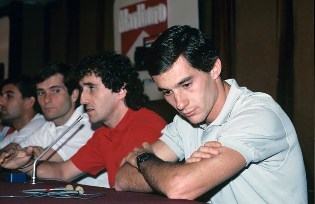 Senna and Prost 1988