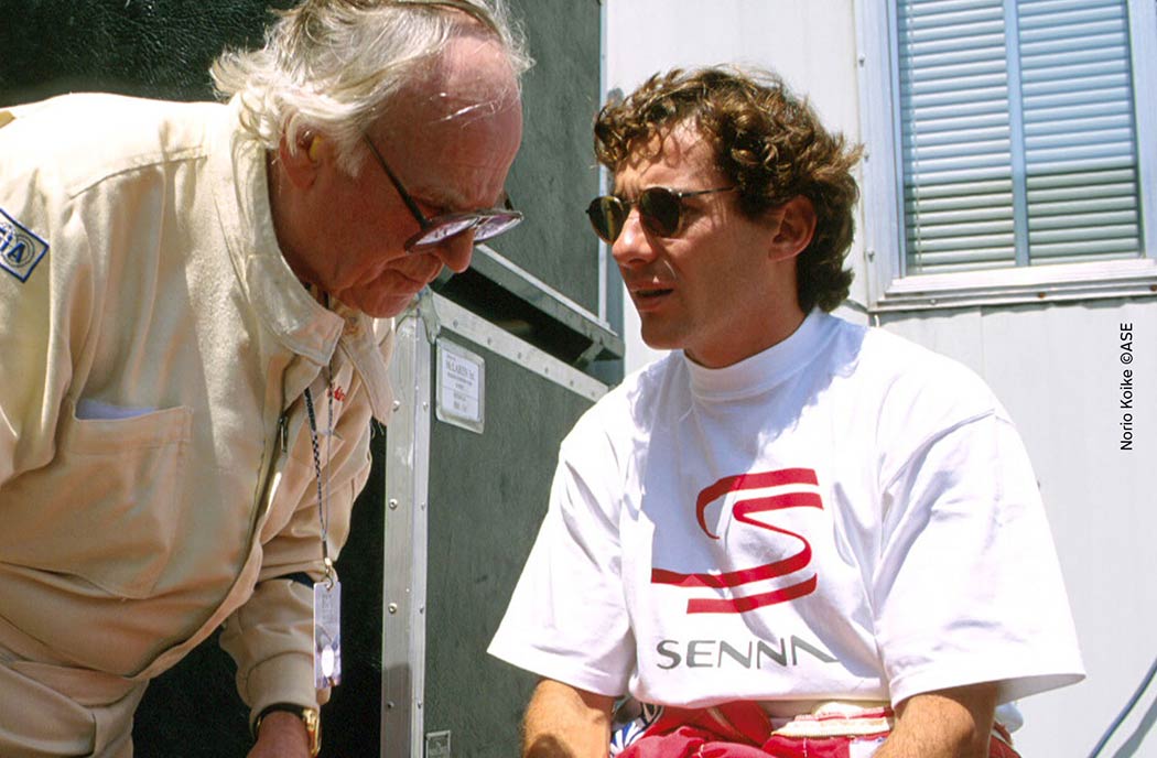 Senna and prof. Watkins