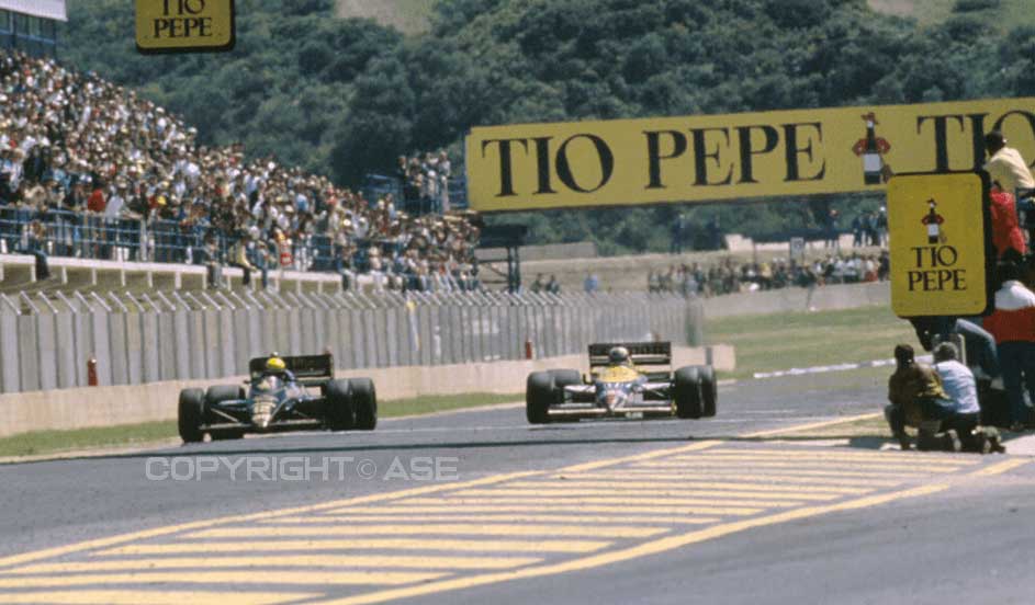 Senna Spain 1986
